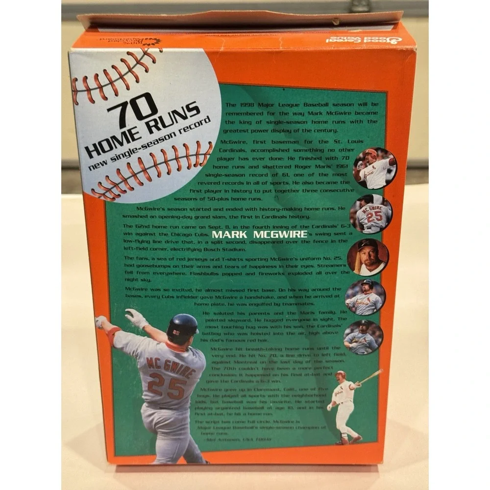 1998 Wheaties Cereal Box Mark McGwire Commemorating 70 Home Runs New UNOPENED